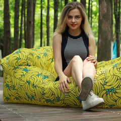 Portable Inflatable Sofa for Beach Grassland Park Relaxation