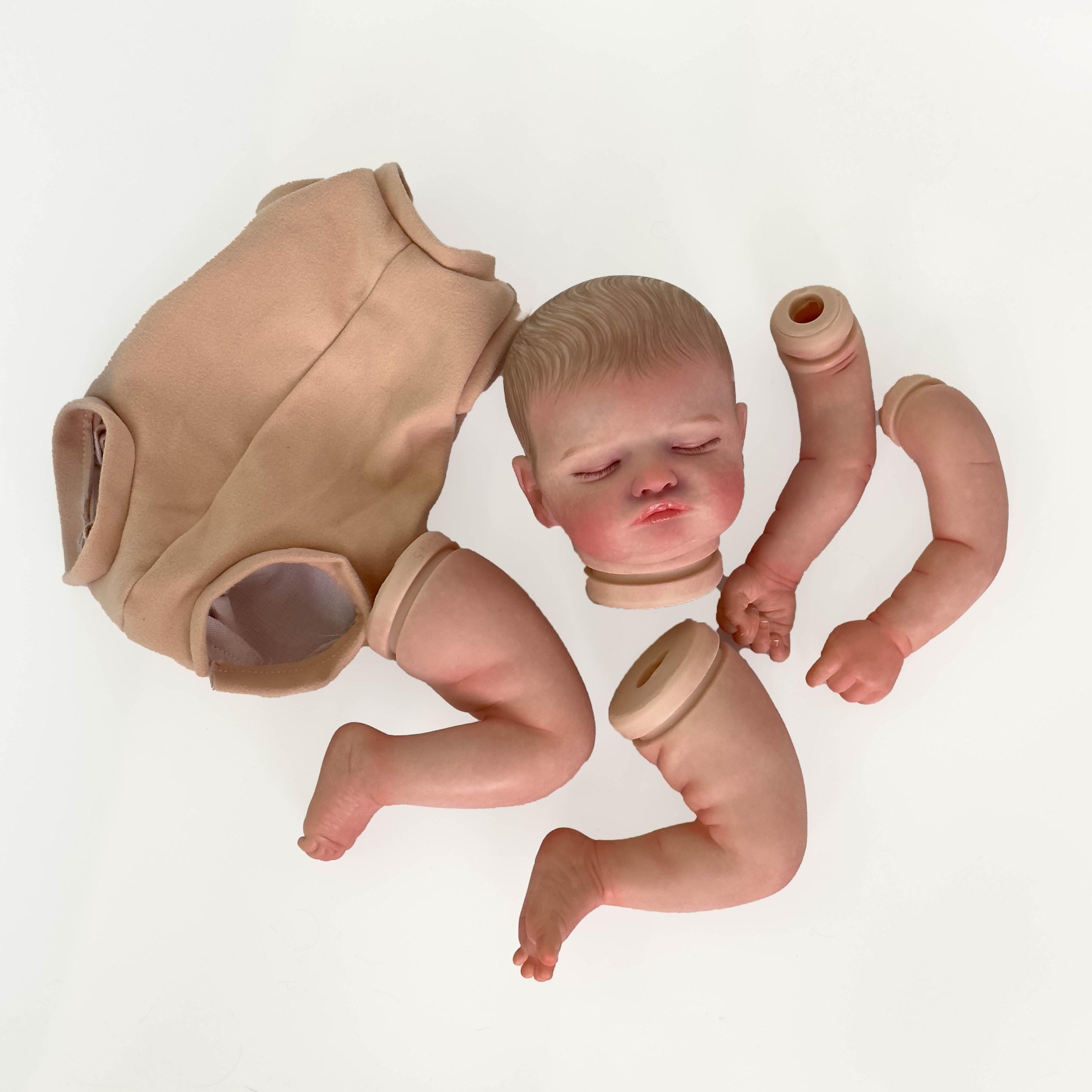 19 Inch Finished Sleeping Doll DIY Kit