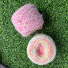 Rainbow Sugar Wool Ball 50g DIY Gradient Hand Mixed Thread Thick Wool Ball
