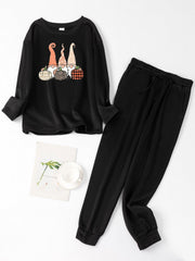 Women's Plus Christmas Dwarf Lounge Set