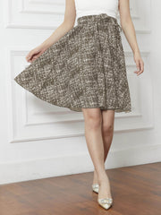Tie Waist Swing Skirt for Spring & Summer Women