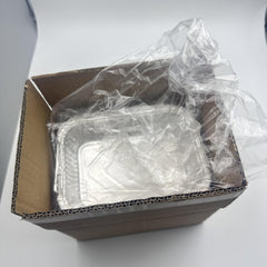 30pcs Aluminum Pans Disposable Foil Steam Table Deep Pans Tin Pans