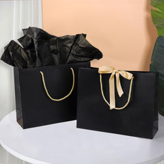12pcs Gift Bags with Ribbon Bow for Medium Gifts - Party Supplies