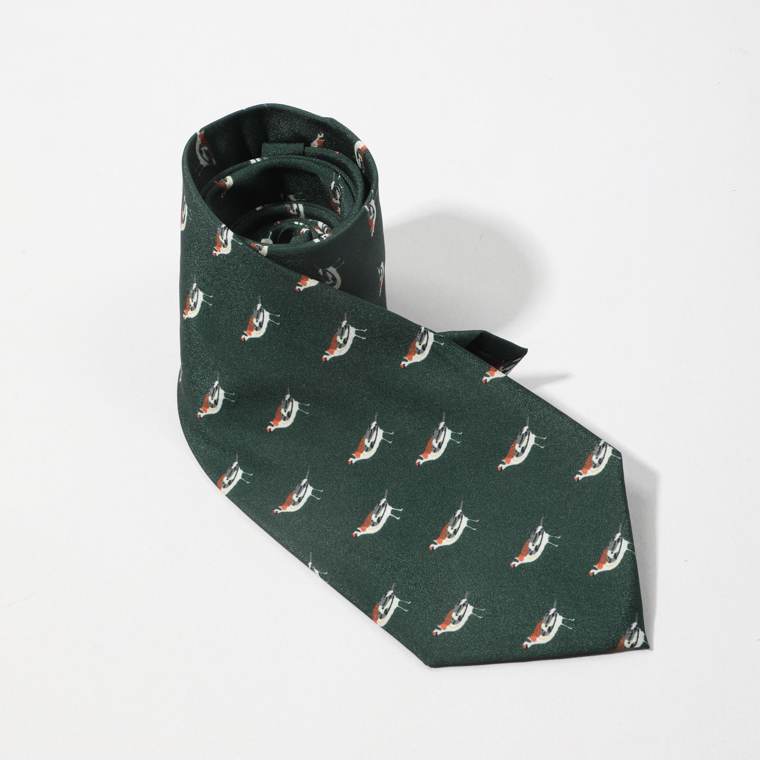 Men's Bird Pattern Tie For Party