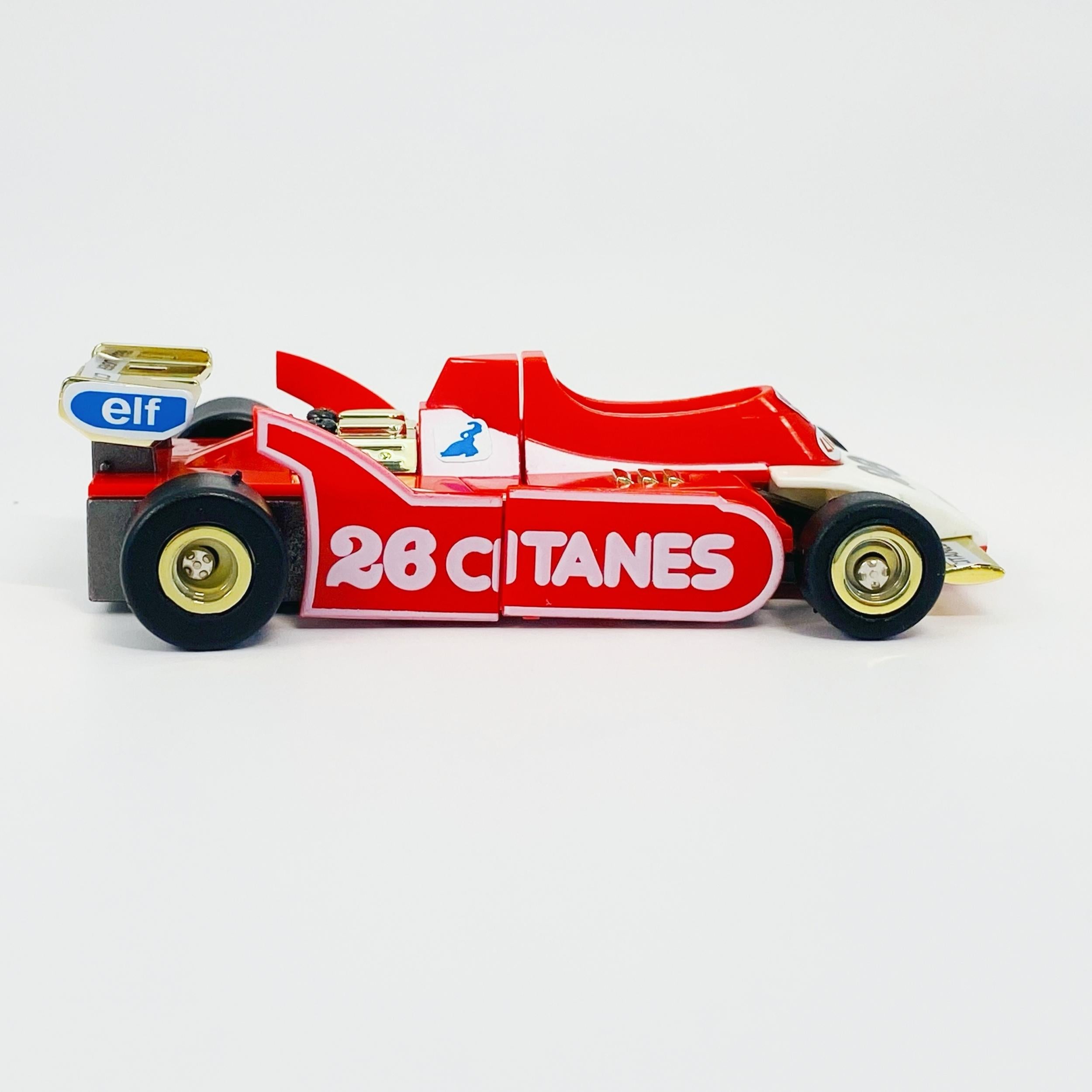 80s Race Car to Robot Toy Set for Kids