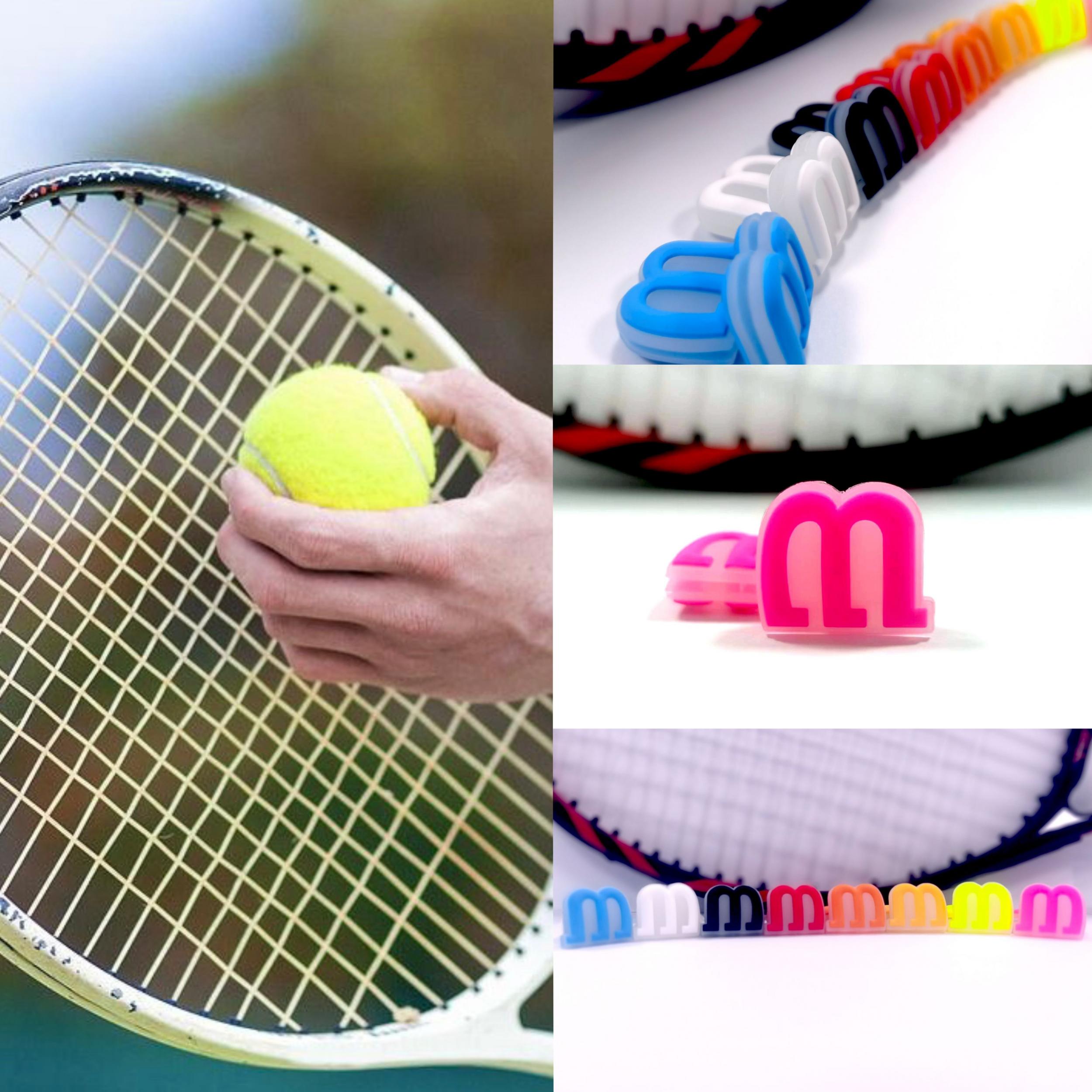 4PCS Tennis Vibration Dampener Silicone Racket Shock Absorbers