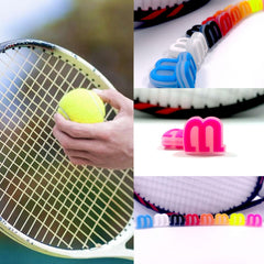 4PCS Tennis Vibration Dampener Silicone Racket Shock Absorbers