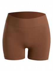 Women's Solid High Waist Athletic Shorts