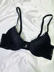 3pcs Lace Push Up Bras Front Buckle Bra Women's Lingerie