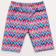 Toddler Girls Geometric Pattern Dance Shorts Breathable Stretchy