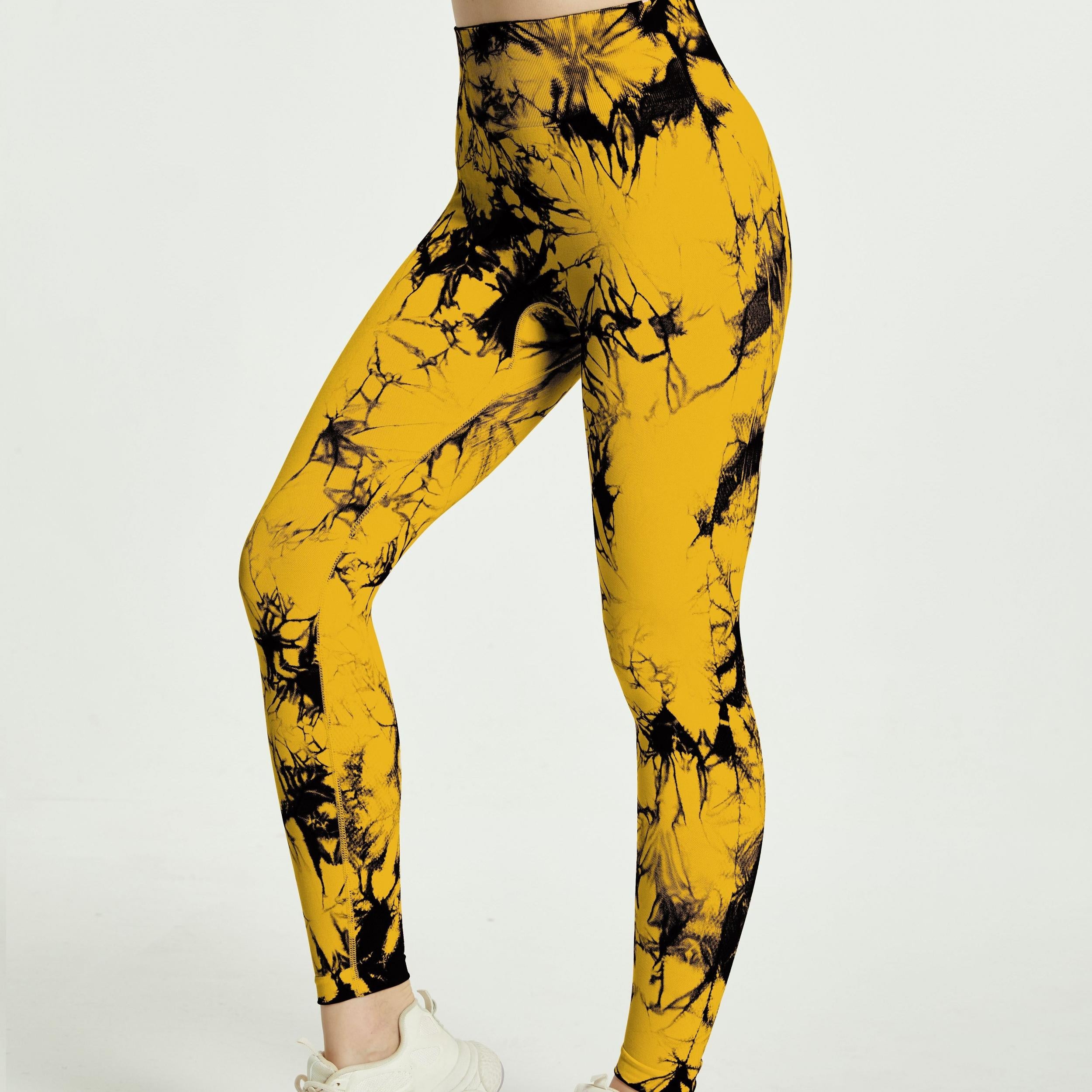 Tie Dye Yoga Pants High Stretch Running Fitness Yoga Sports Leggings Women