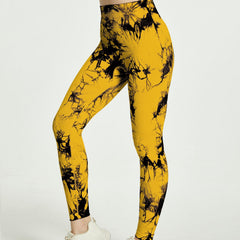 Tie Dye Yoga Pants High Stretch Running Fitness Yoga Sports Leggings Women