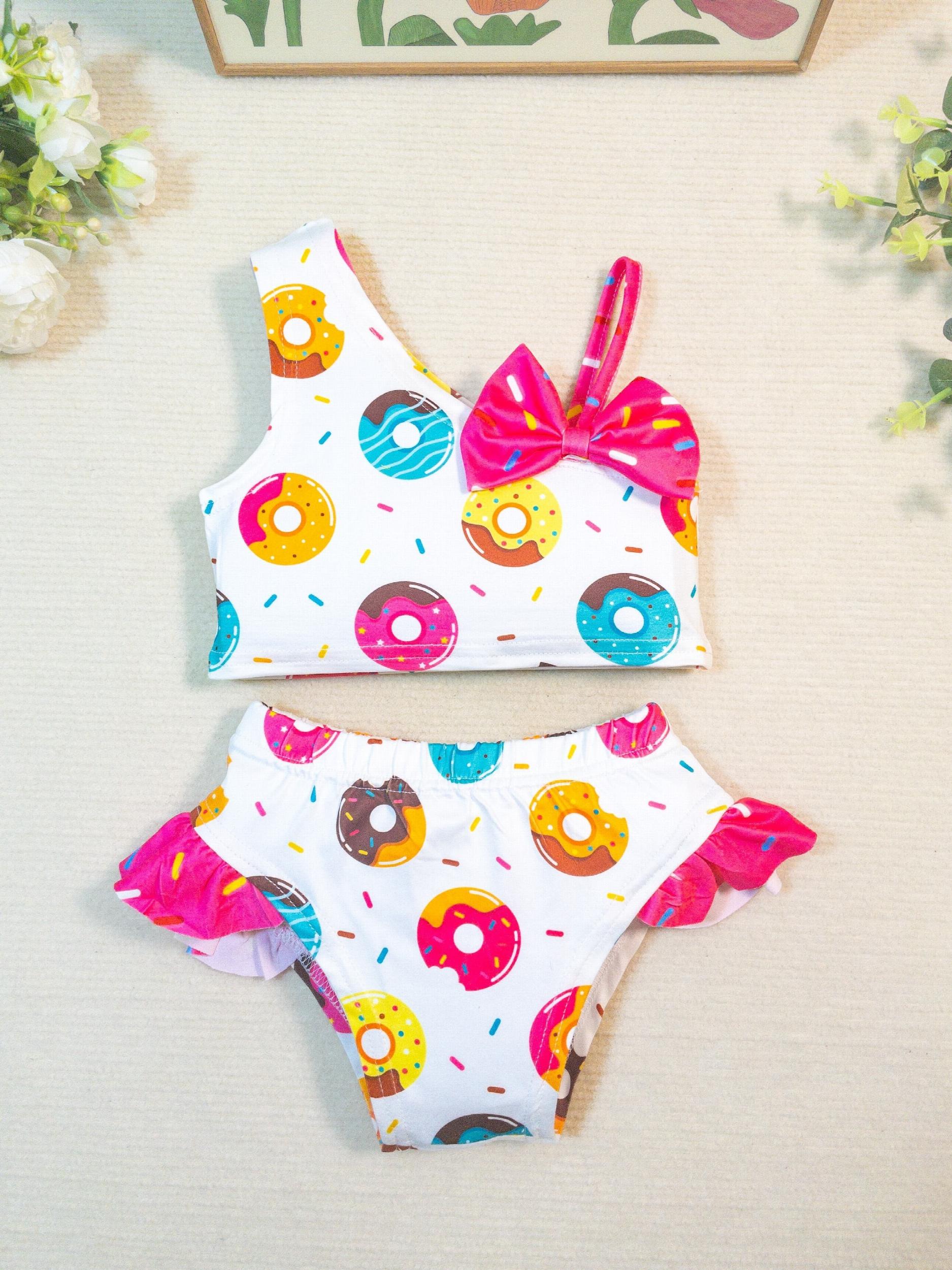 Toddler Girls Flamingo Bikini Swimsuit Set