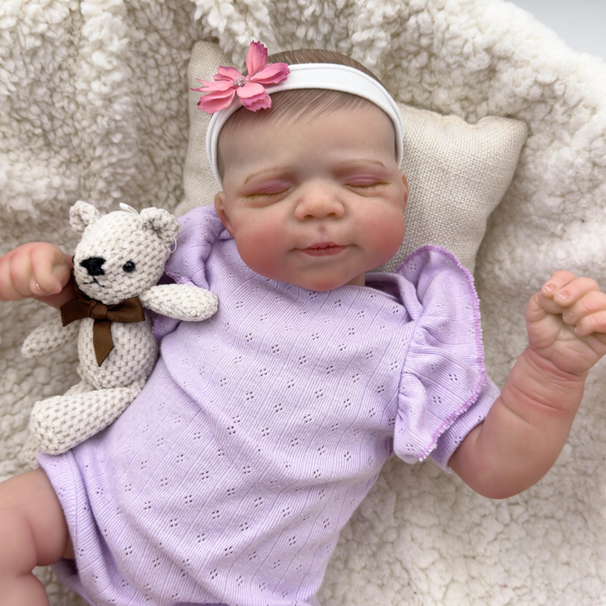 Pascale Reborn Doll 19 Inch Sleeping Beauty