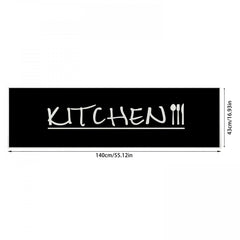 Long Strip Non-slip Kitchen Rug 43x120cm