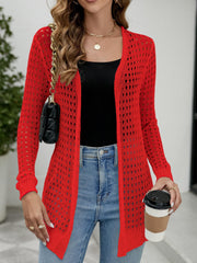 Open Front Long Sleeve Cardigan for Women