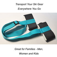 Adjustable Ski Strap Skiing Accessory For Ski Gear