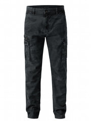 Men's Camo Cargo Pants Loose Casual Outdoor Trousers