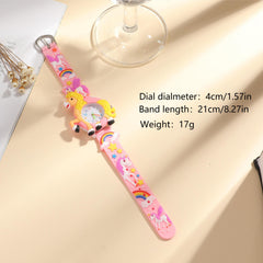 Pink Unicorn Casual Watch for Kids