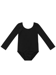 Girls Long Sleeve Bodysuit Leotards Ballet Dance Gymnastics Outfit