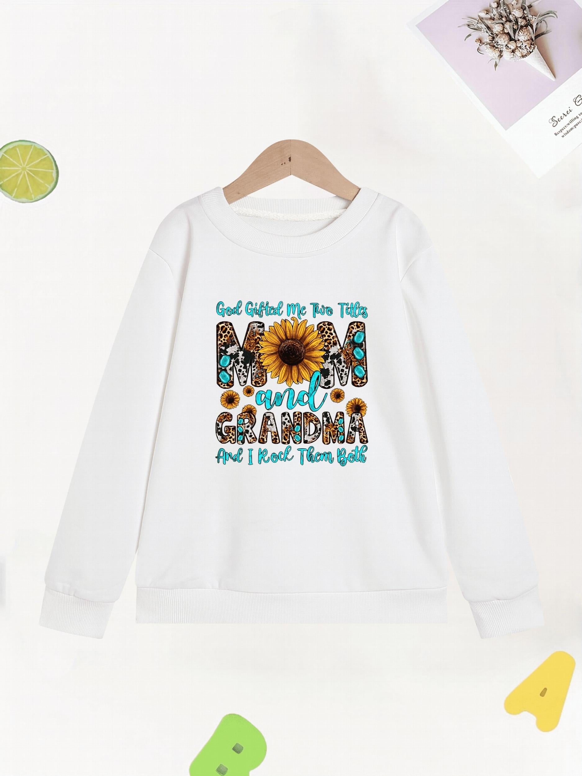 Girls Love Like Jesus Letter Sweatshirt Round Neck Casual Pullover