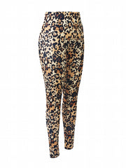 Leopard Print High Stretch Yoga Pants