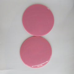 1 Pair 6.69in Round Yoga Sliding Discs Fitness Pads for Abdominal Core Training