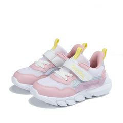 Breathable Kids Sneakers w/ Non Slip Soles & Hook Loop Closure