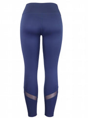Women's Mesh Patchwork Yoga Leggings Butt Lifting High Stretch Pants
