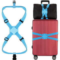 Adjustable Elastic Luggage Strap with Buckles for Baggage