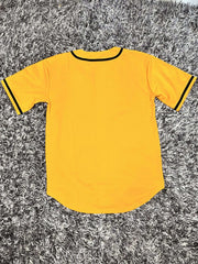 Men's Baseball Jersey Retro Classic Baseball Shirt Breathable Sports Uniform