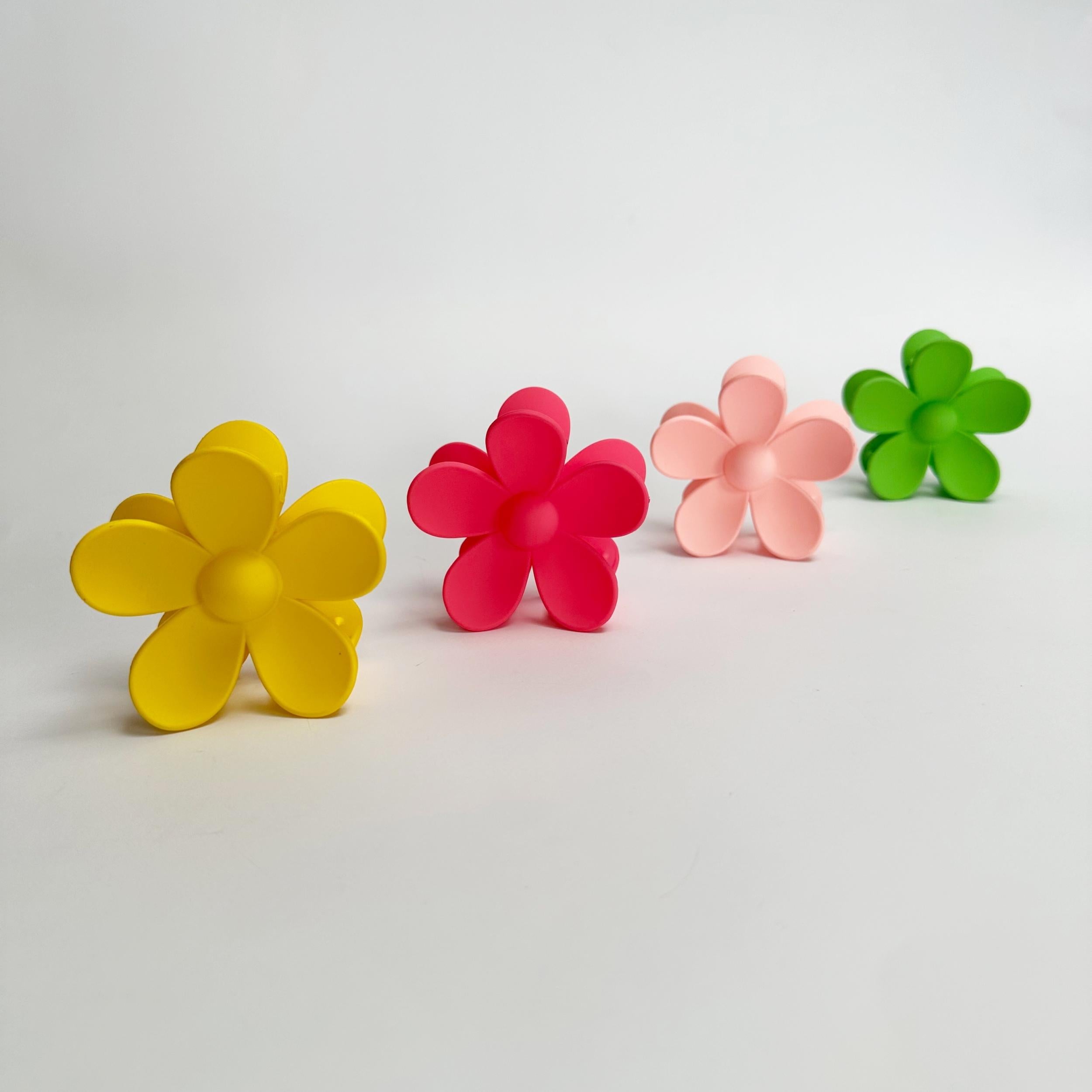 Candy Flower Hair Claw Clip Hairpin Ponytail Holder Hair Accessories