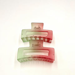 2pcs Gradient Claw Clips Hair Clips - Princess Decorative Hair Accessories
