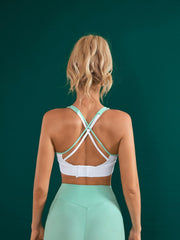 Sporty Bra Shockproof Fitness Crop Tank Top