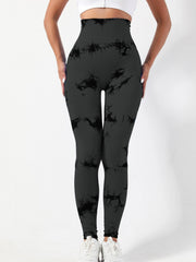 Tie Dye Seamless High Waist Leggings for Women