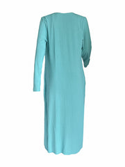 Solid Casual Two piece Set Cardigan & Midi Dress Women's Clothing