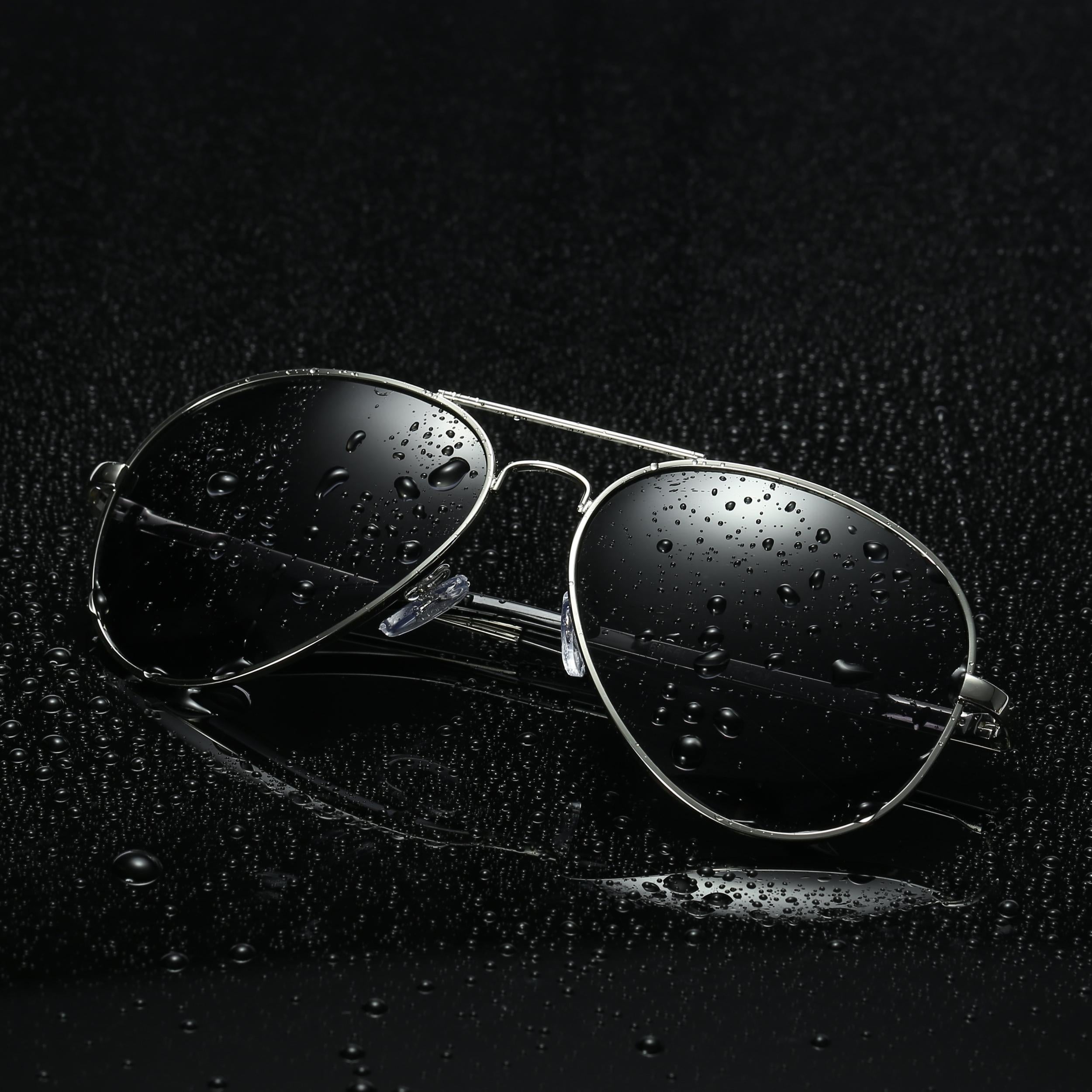 Men's Polarized Toad Mirror Sunglasses Aluminum Alloy Eyewear