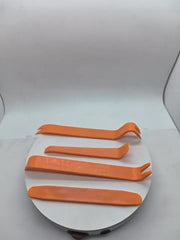 TISHRIC 4Pcs Car Audio Disassembly Tool Plastic Pry Bar Door Kit