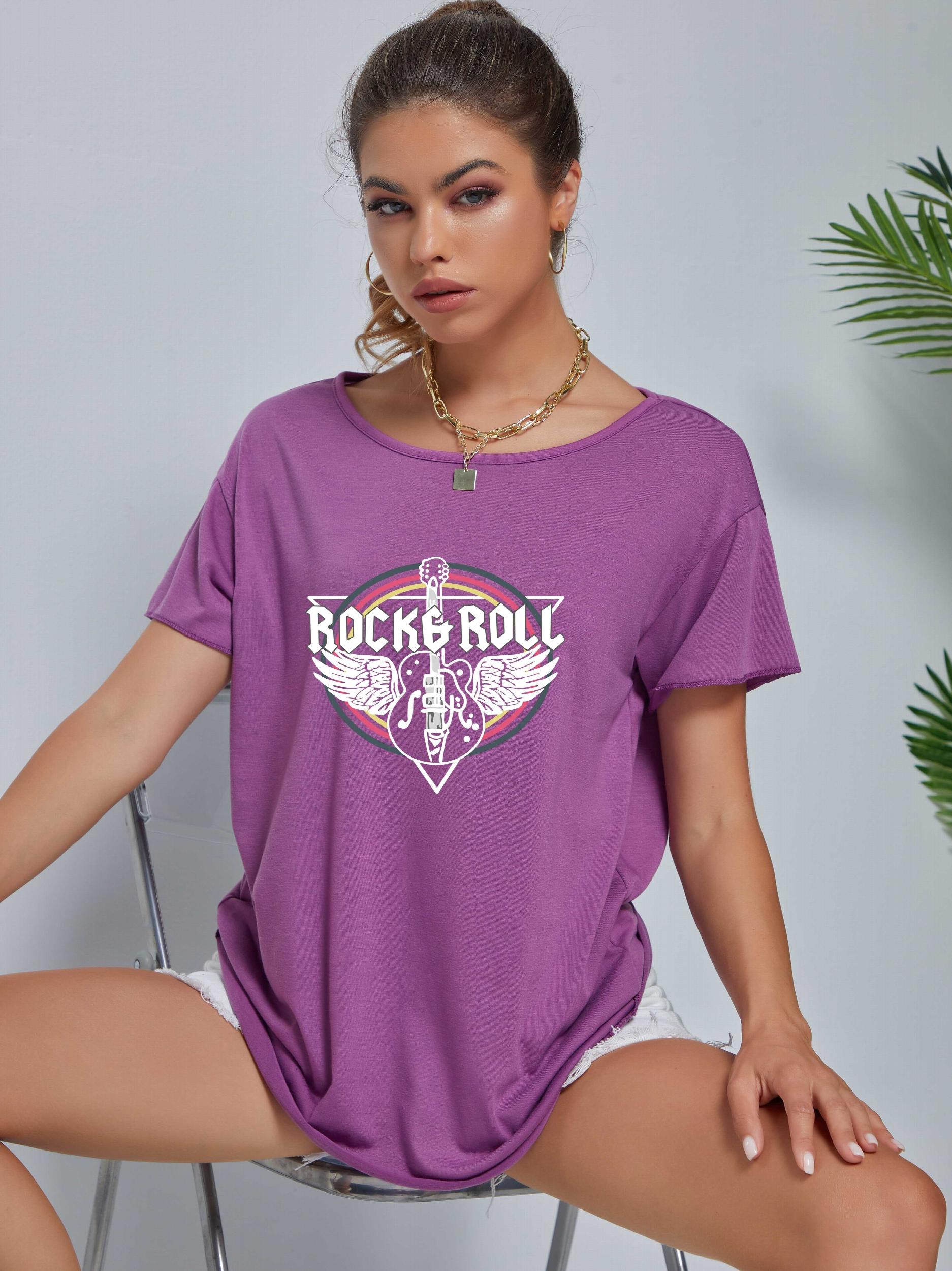 Rock Music Graphic Casual Sports Tank Top