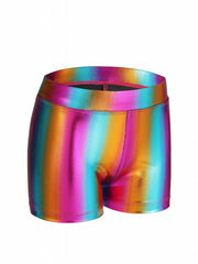 Girls Sparkly Athletic Shorts Elastic Waist Summer Clothes