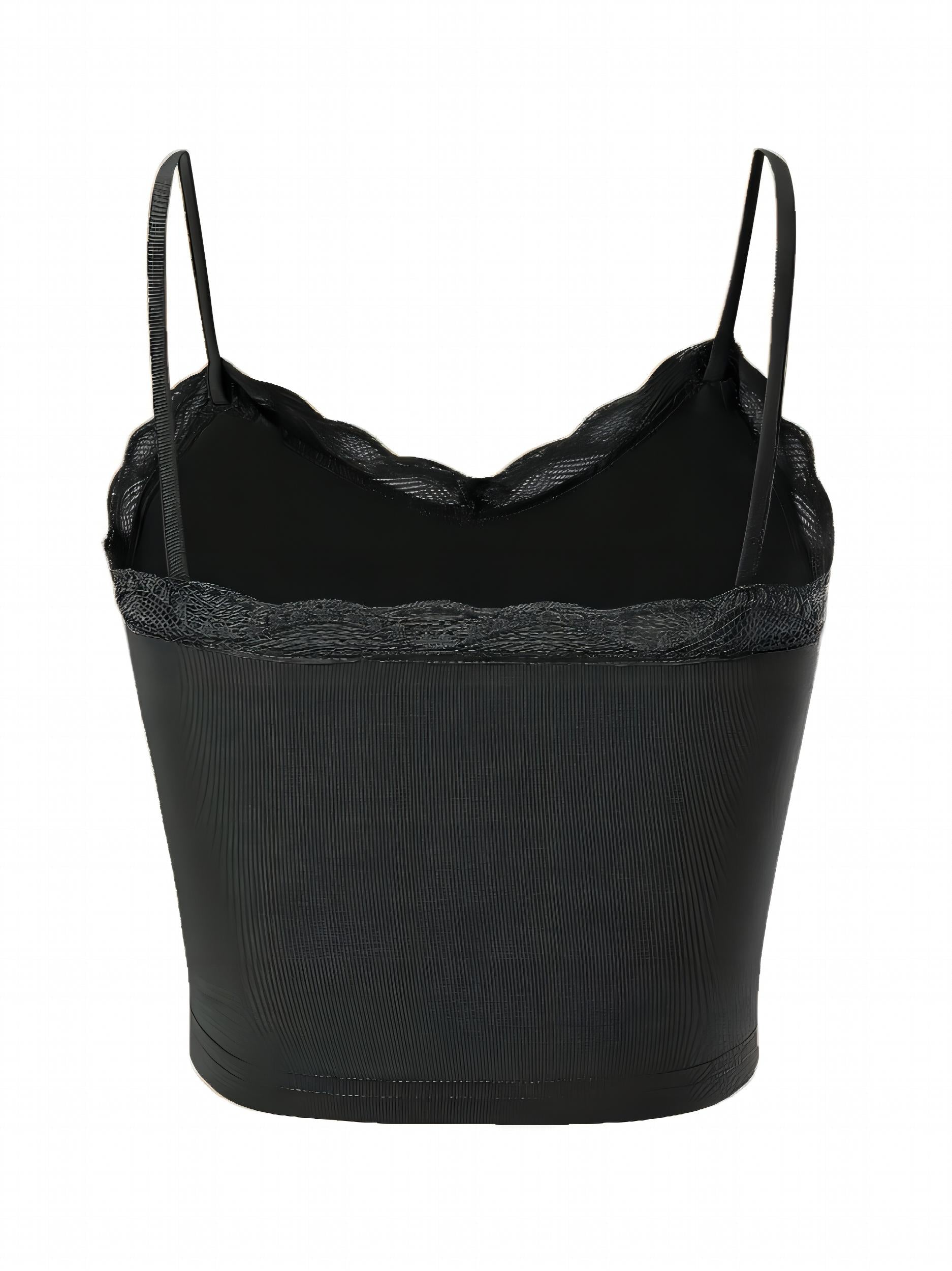 Graphic Print Crop Cami for Summer & Spring