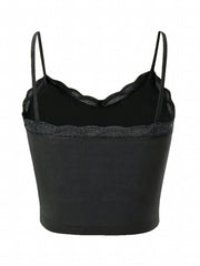 Graphic Print Crop Cami for Summer & Spring