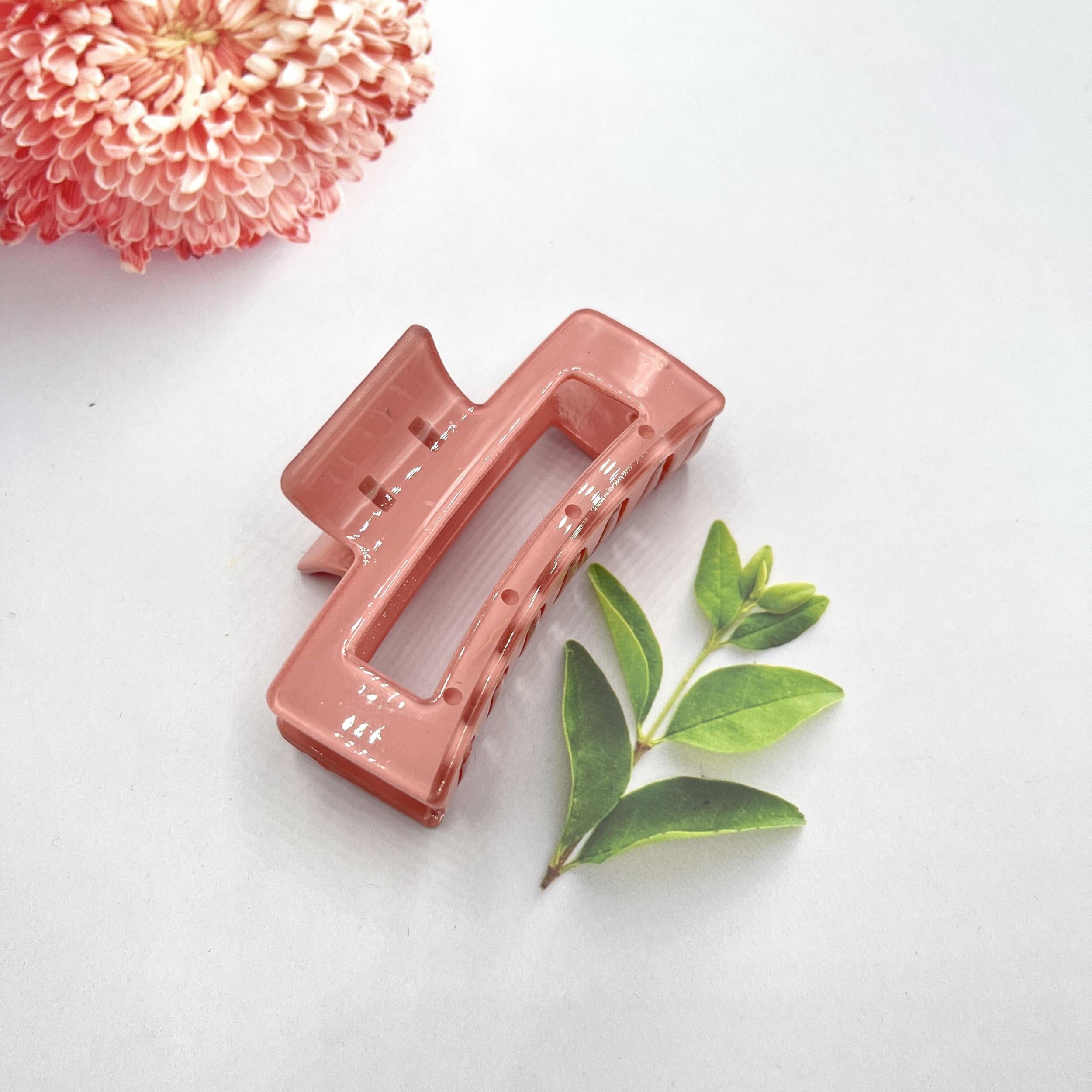 Square Hair Clips Claw Clips Decorative Hair Accessories For Girls