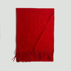 Cashmere Solid Scarf Warm Soft Scarf