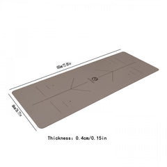 Non Slip Yoga Fitness Mat Thickened and Soft Exercise Mat