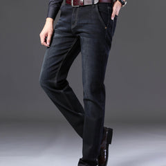 Men's Regular Denim Jeans With Pockets