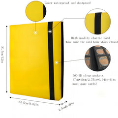 Double Sided Game Card Collection Album Large Capacity Storage Book