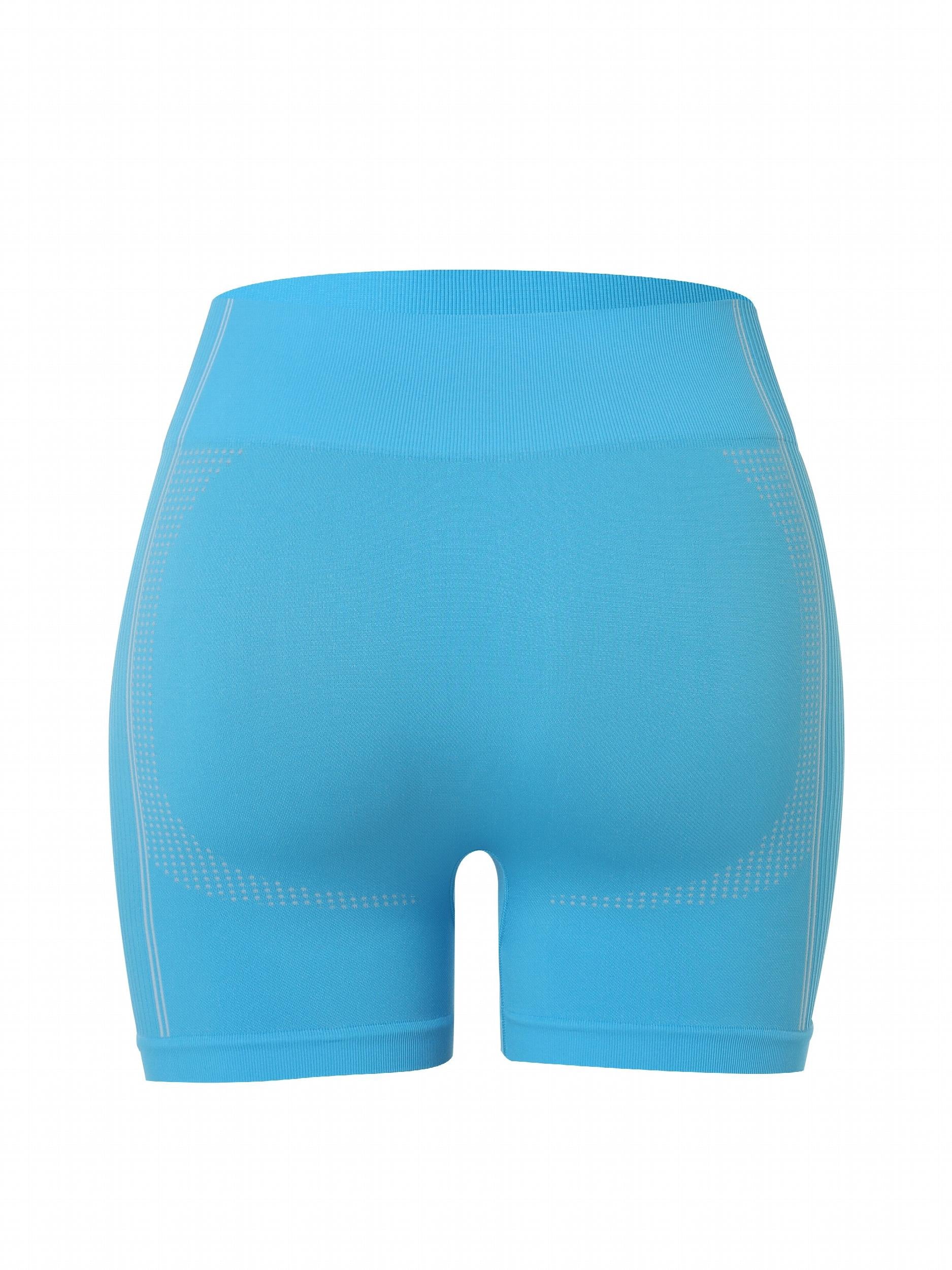 Women's Plus Solid High Rise Stretch Running Biker Shorts