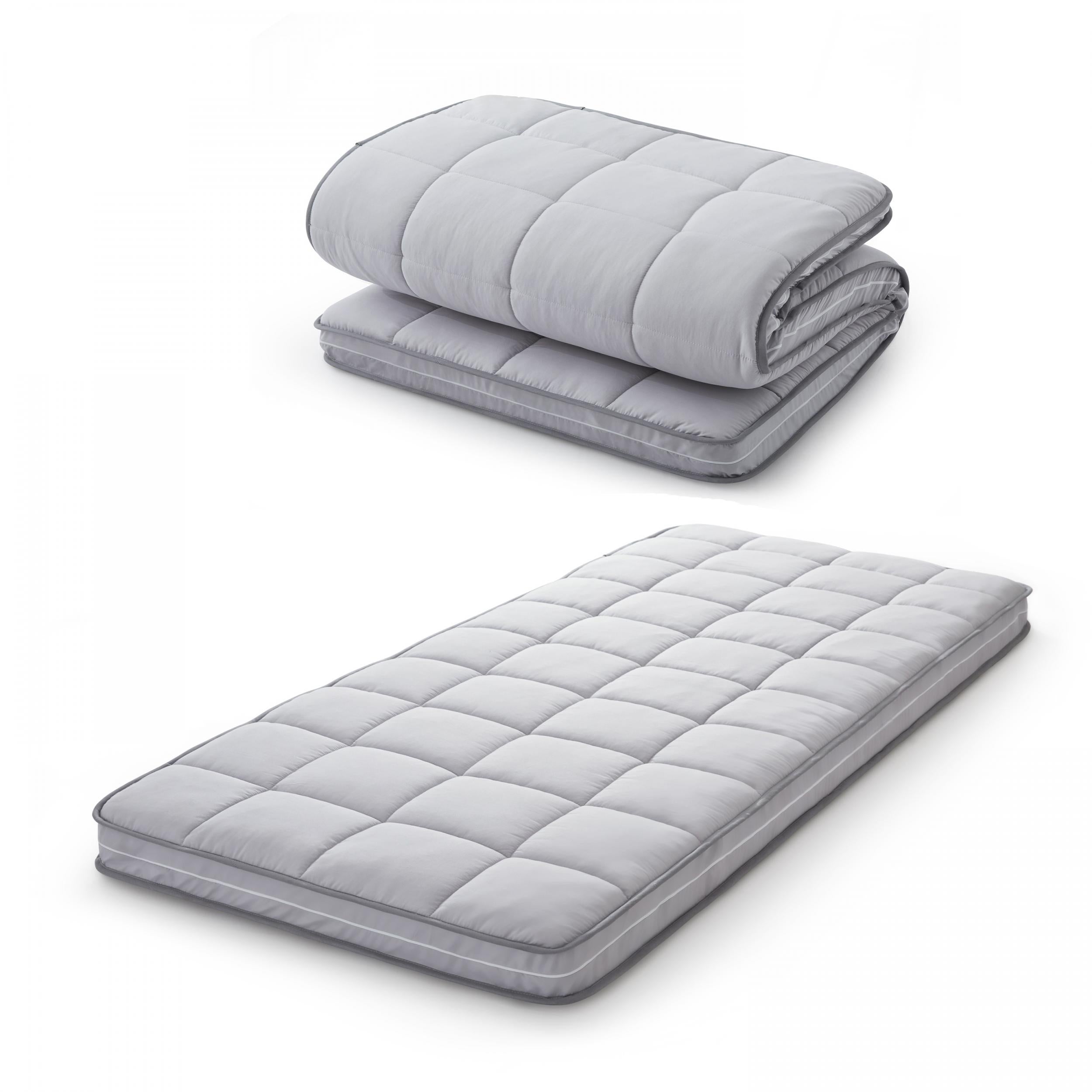 Jamdok Gel Infused Memory Foam Cot Mattress Topper Narrow Twin