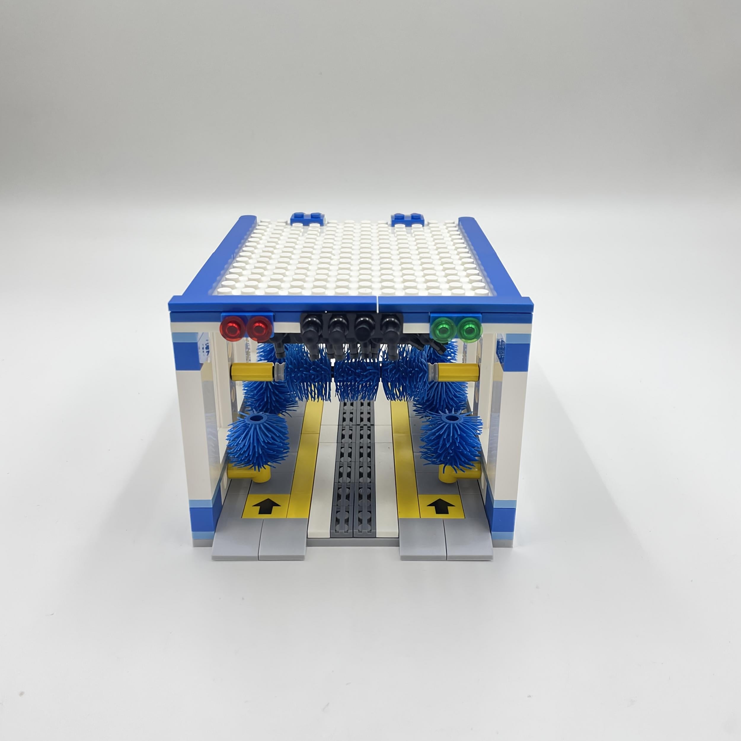 250pcs ABS Building Blocks Set Urban Street View MOC Model